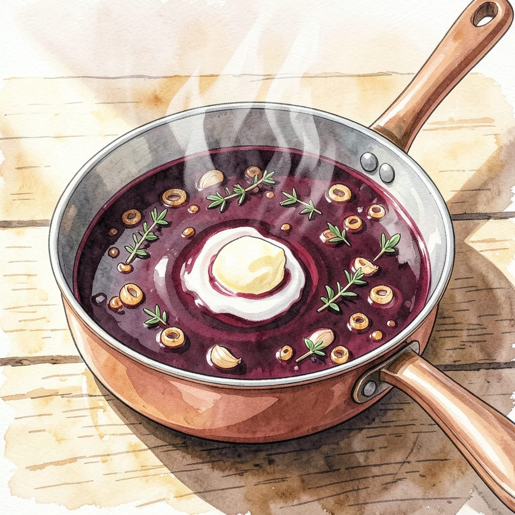 Complete Merlot Sauce Recipe: Rich Red Wine Reduction for Steaks and More overview image