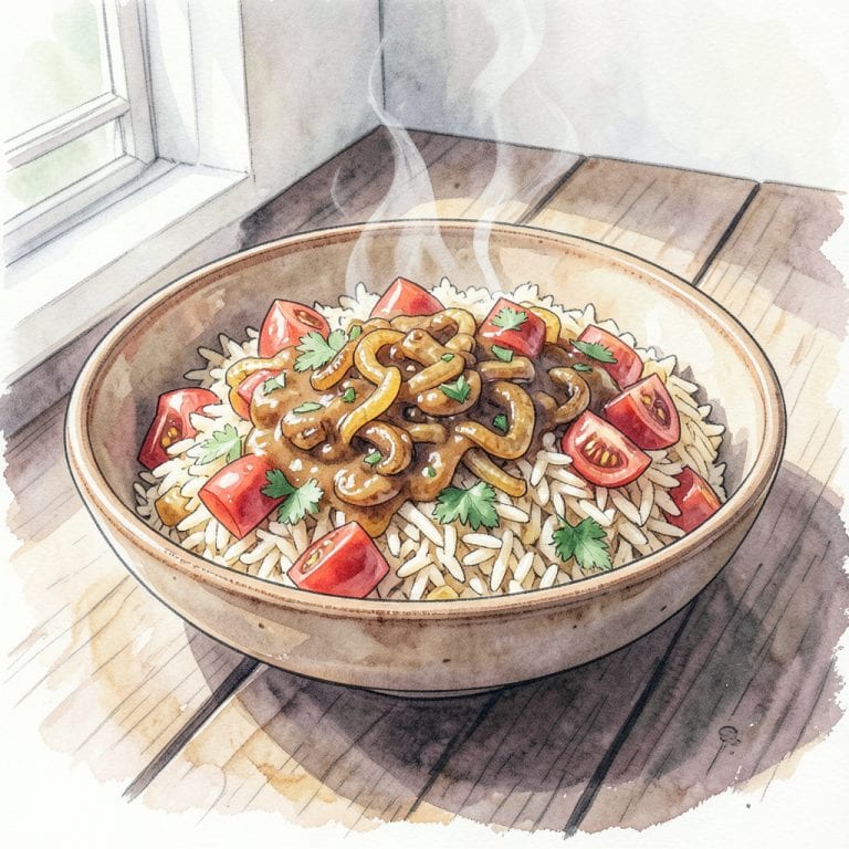 Visual representation of Mexican Rice Recipe Vegetarian: Flavorful Side Dish in Minutes