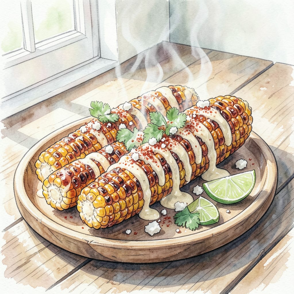 Mexican Street Corn BBQ Recipe: Grilled Perfection with Cotija Cheese detailed visual guide