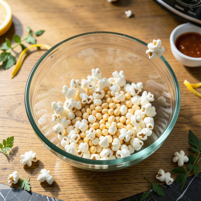 micro popcorn instructions illustration with key details