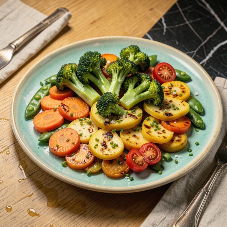 Microwave Vegetables: Crisp Tender Perfection in 5 Minutes example with annotations