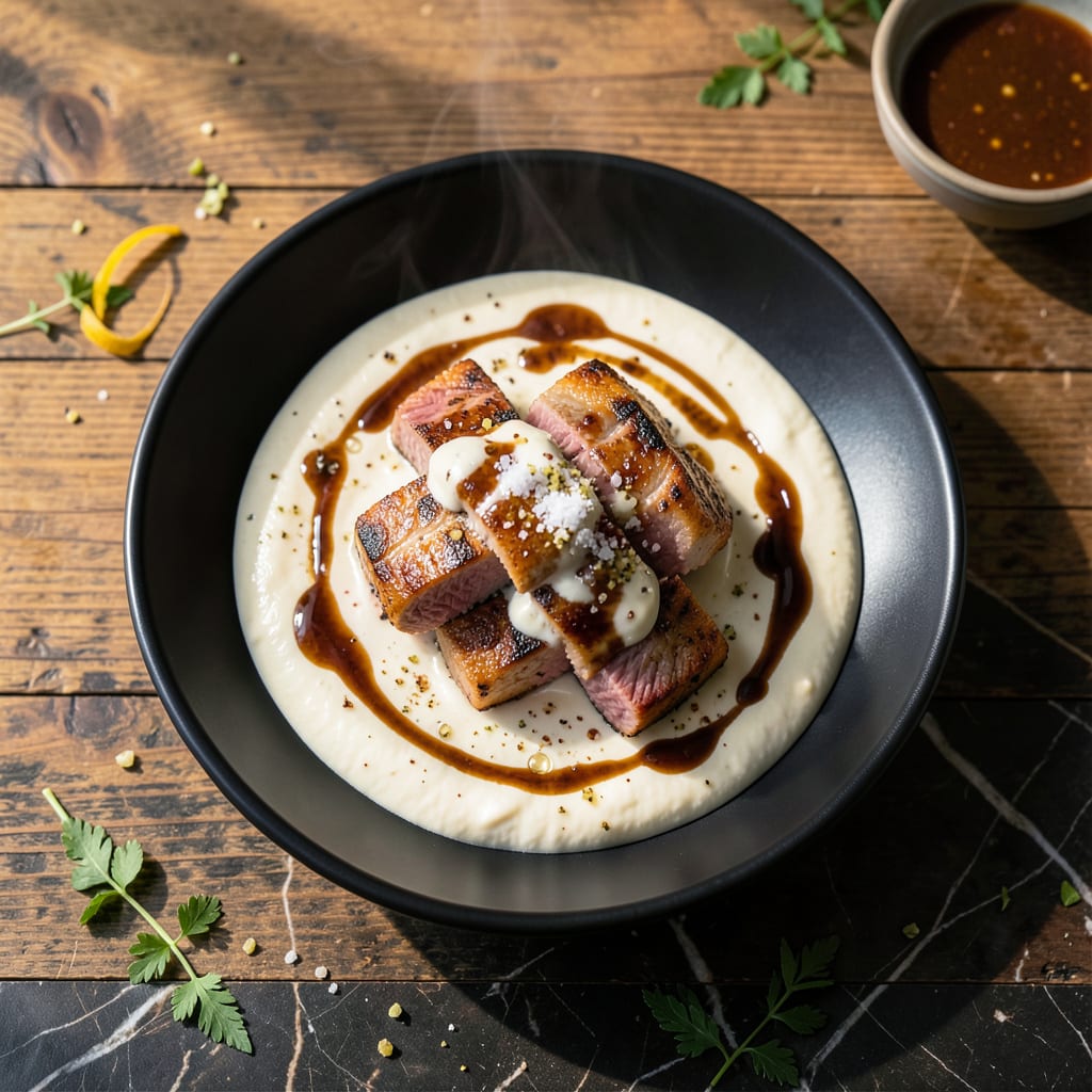 Mikuni BBQ Tuna White Sauce Recipe: Japanese Steakhouse Signature Creaminess detailed visual guide
