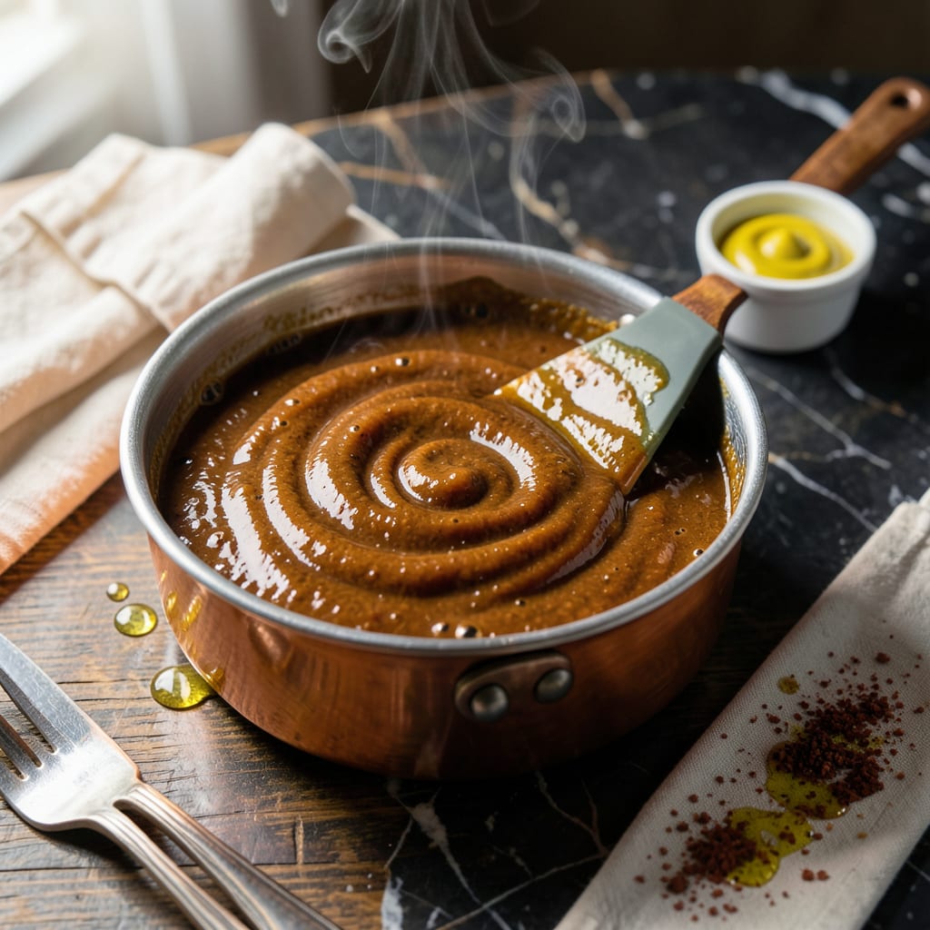 Comprehensive Mild BBQ Sauce Recipe: Sweet and Tangy Vinegar Free Base visual reference