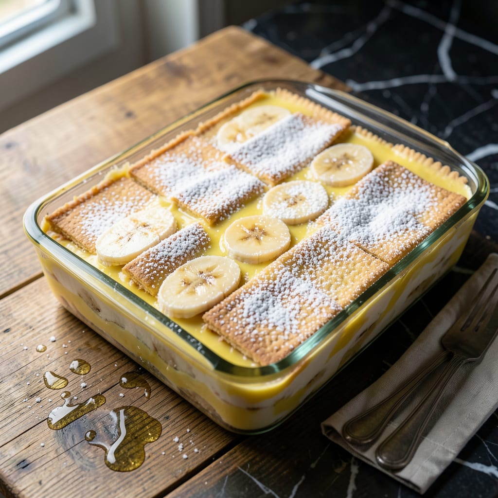 Mission BBQ Banana Pudding Recipe: Southern Style Layers of Vanilla Wafer Bliss detailed visual guide