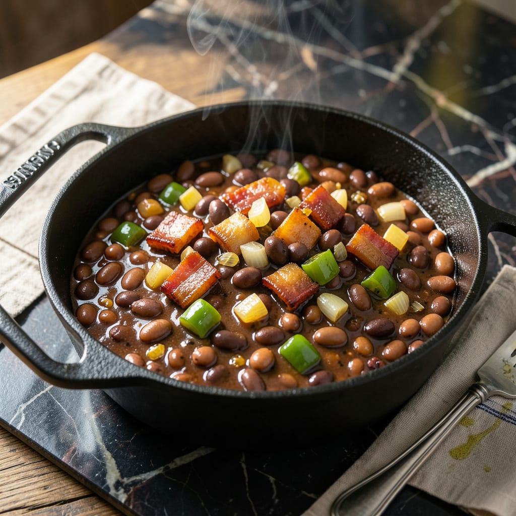 Complete Mission BBQ Beans Recipe: Smoky Sweetness with Charred Depth overview image