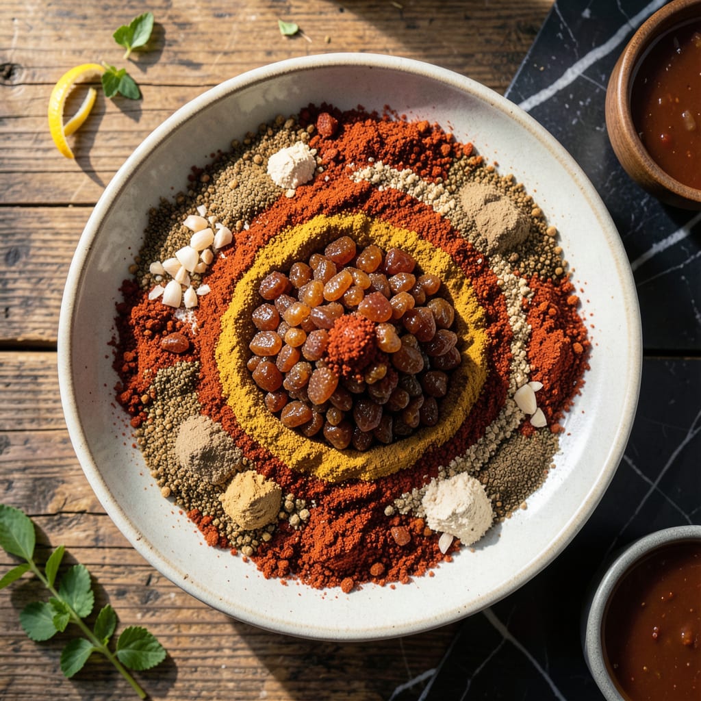 Mission BBQ Red Rub Recipe: Smoky Sweet Spice Blend for Meats and Veggies detailed visual guide