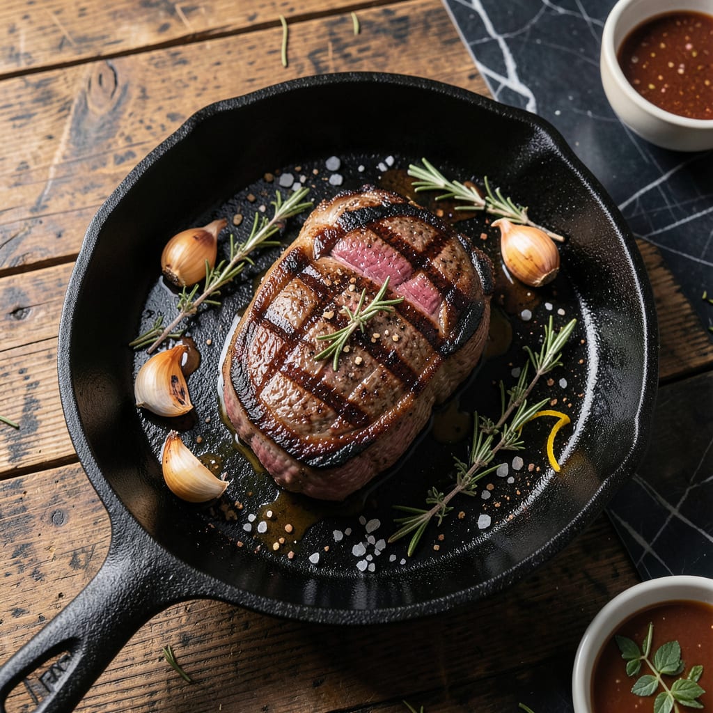 Comprehensive Ninja Foodi Grill Steak Recipe: Smoky Char With Herb Infused Depth visual reference