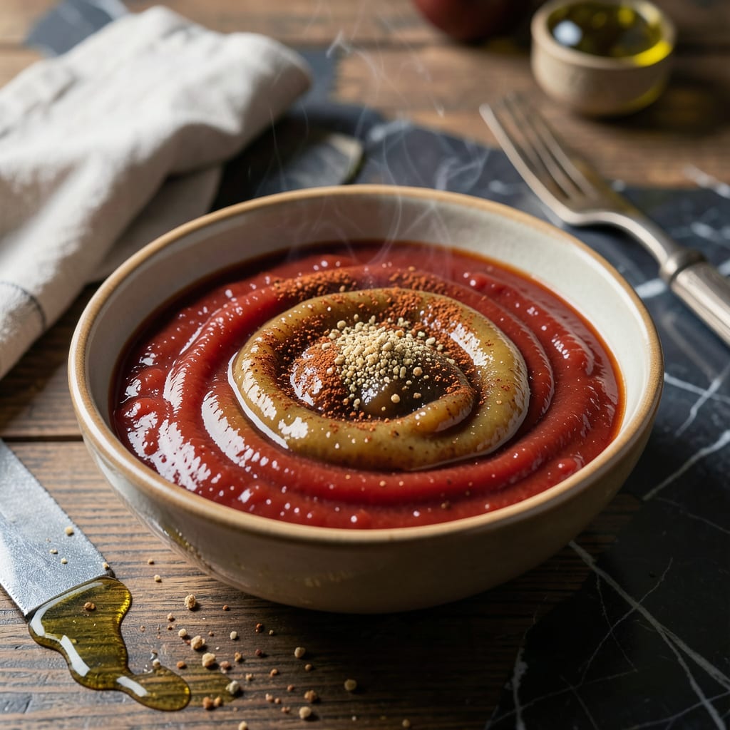 Complete No Sodium BBQ Sauce Recipe: Vinegar Free Smoky Richness overview image