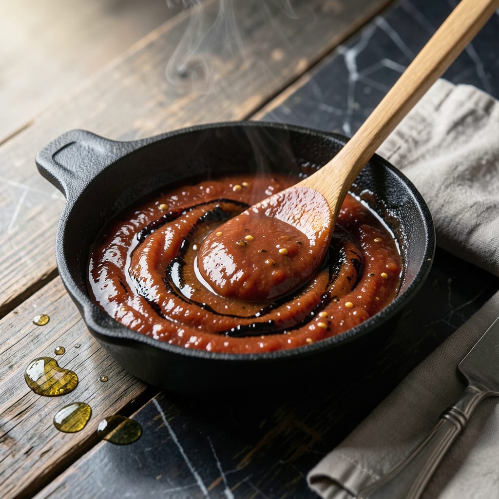 Visual representation of original bbq sauce recipe