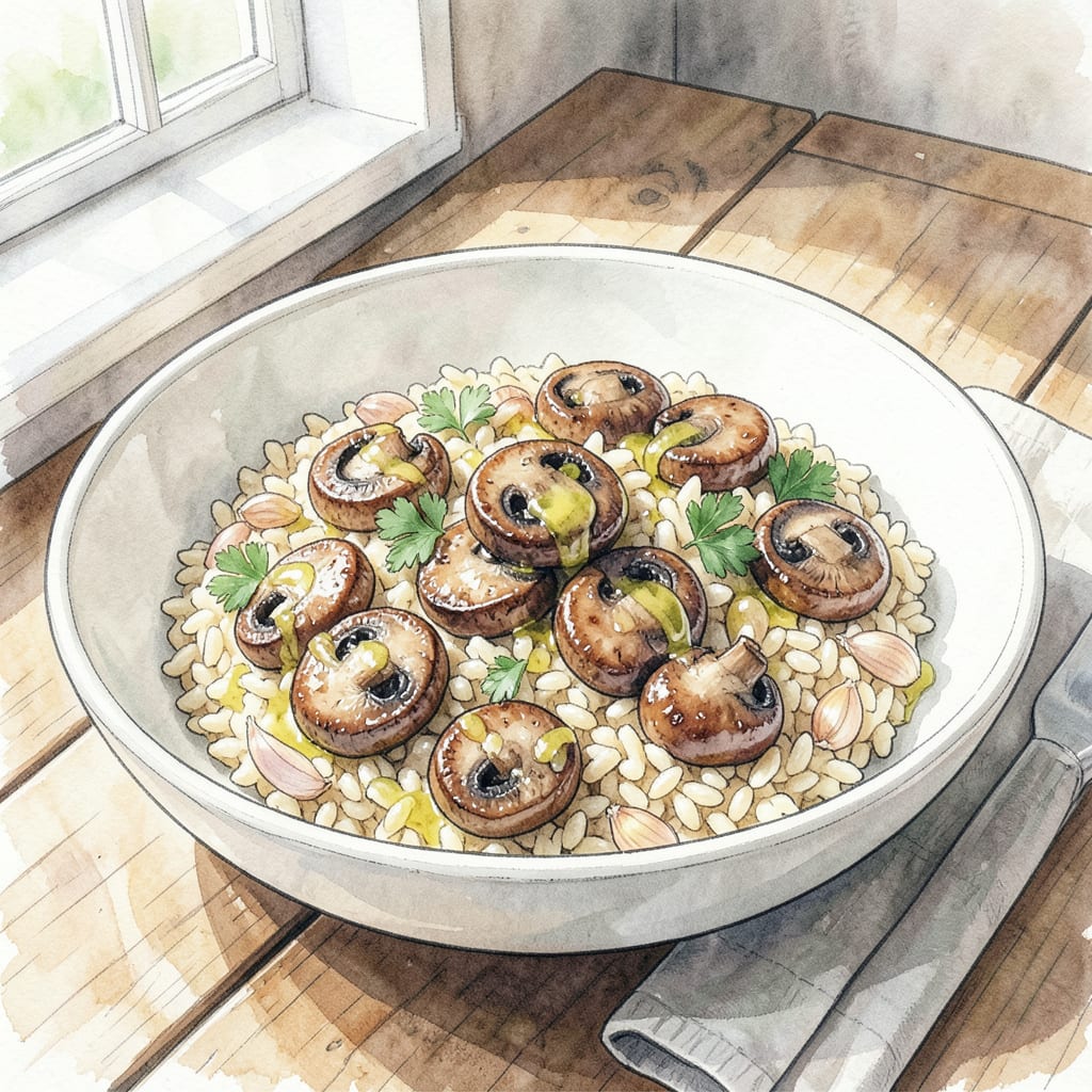 Comprehensive Orzo Mushroom Recipe: Earthy Comfort in a Creamy Bowl visual reference