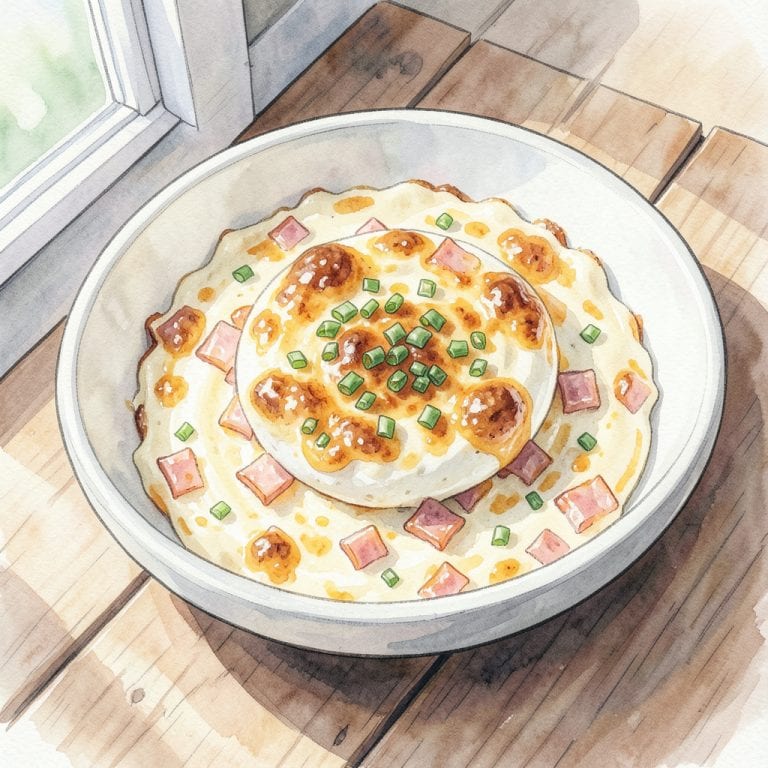 Ostrich Egg Recipe: Hearty Breakfast for a Crowd example with annotations