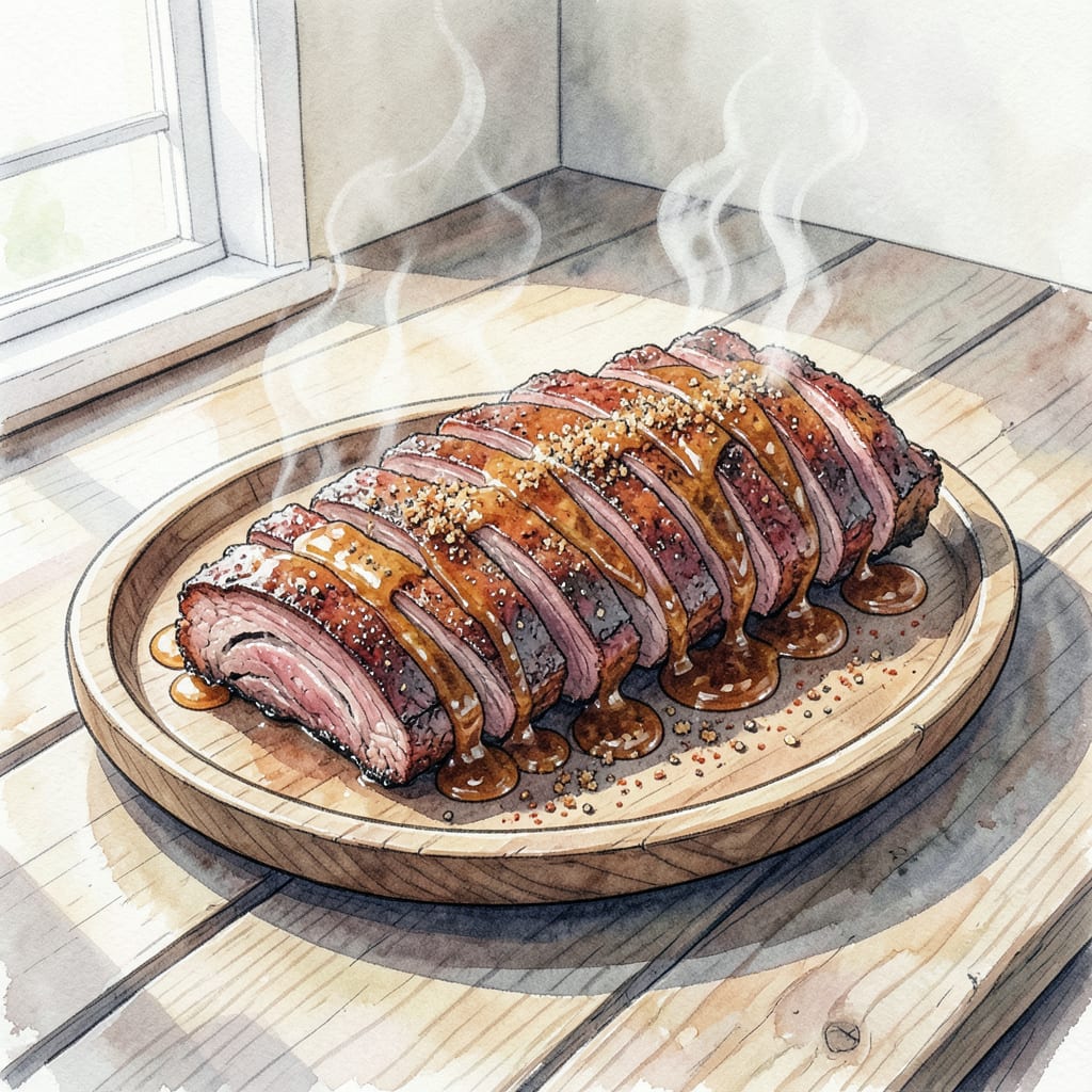 Oven Baked St. Louis Style Ribs Recipe: Fall Off The Bone Tender Perfection illustration with key details