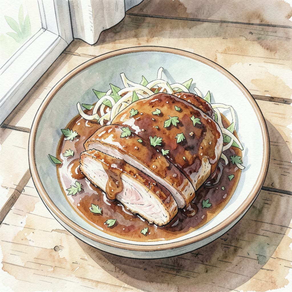 Oven BBQ Pork Recipe: Fall Off The Bone Tender and Juicy detailed visual guide