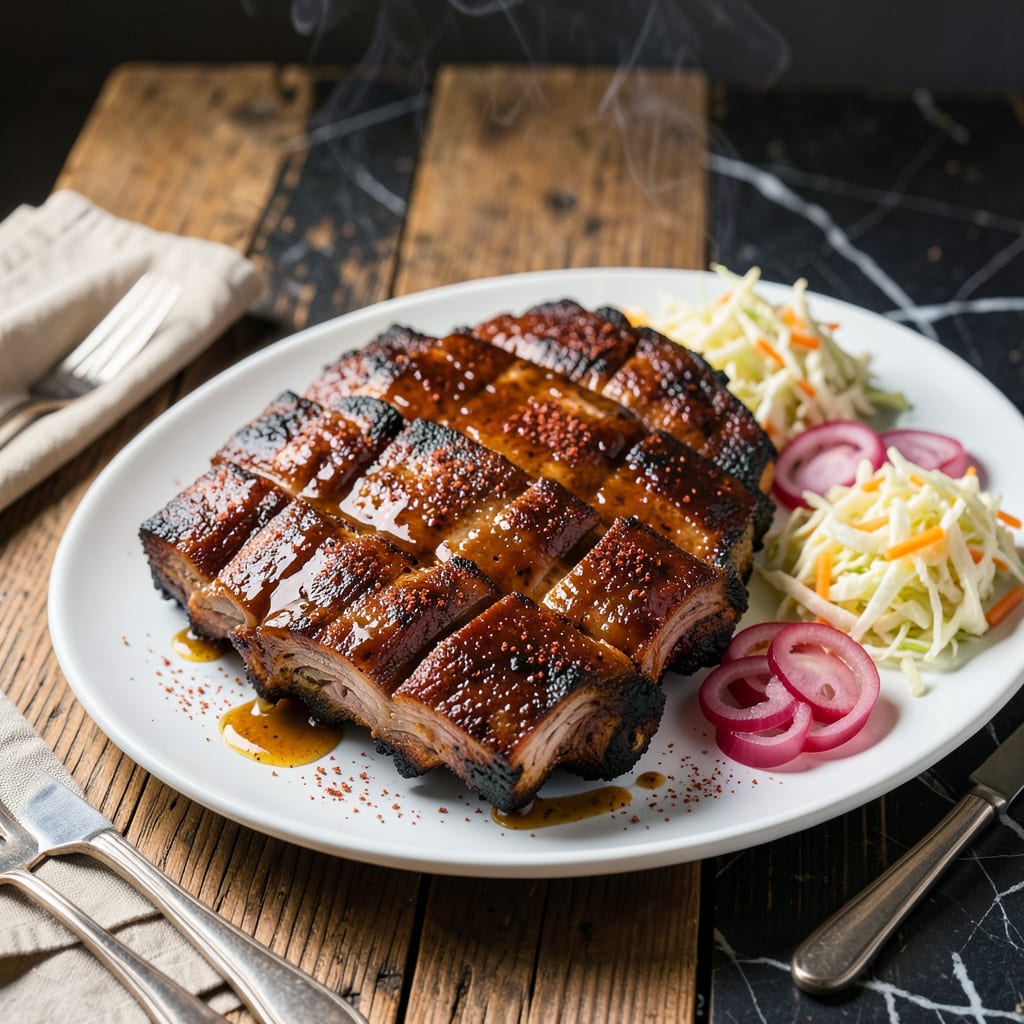 Complete Oven Cooked BBQ Ribs Recipe: Fall Off The Bone Without The Grill overview image