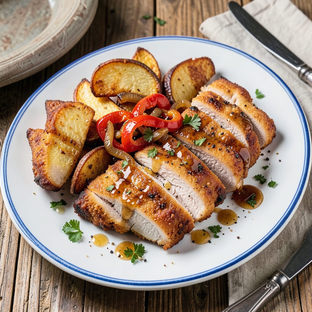 Complete Oven Fried Pork: Crispy Crust Without the Deep Fryer overview image