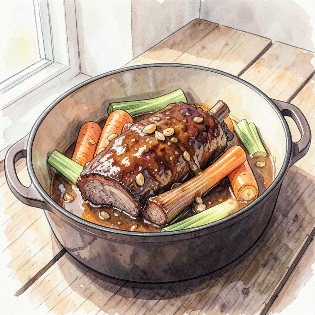 Oven Oxtail Recipe: Fall Off The Bone Tender & Rich example with annotations