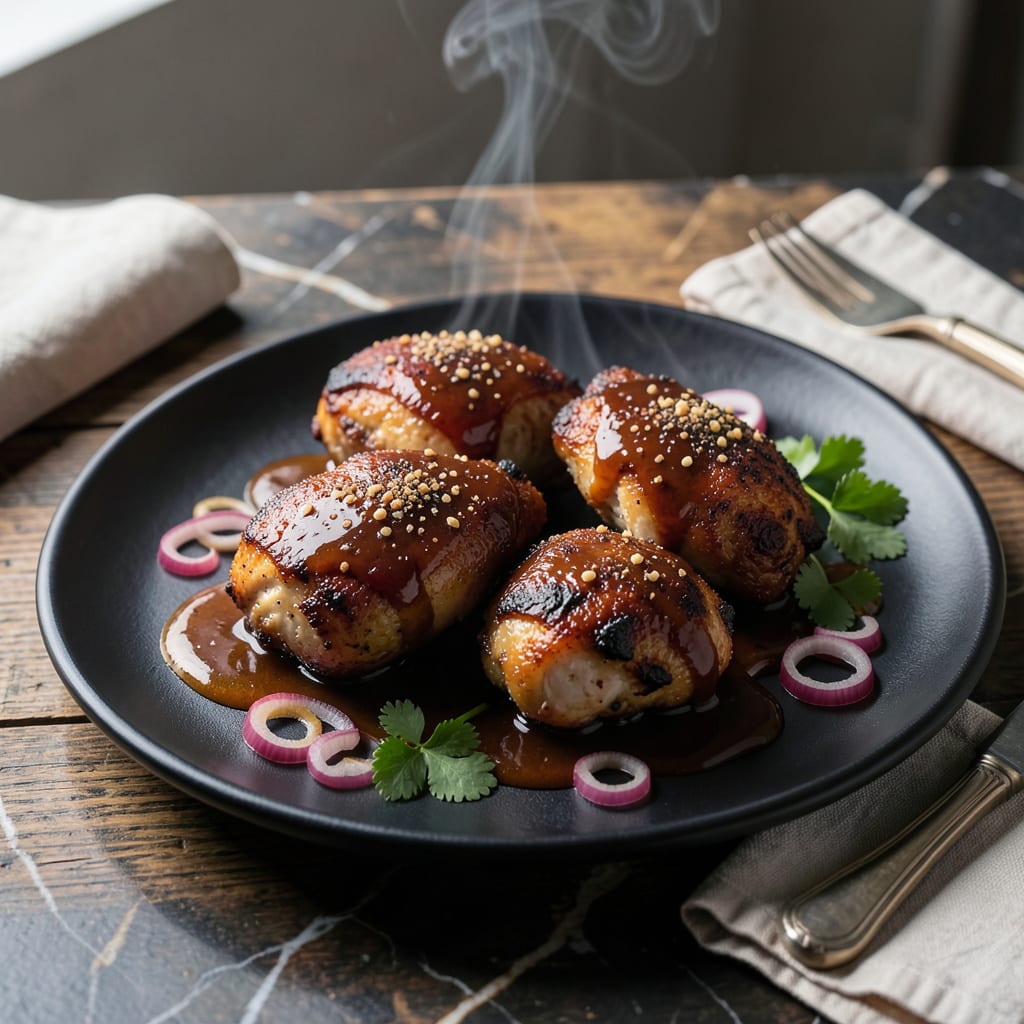 Complete Pan Fried BBQ Chicken Recipe: Crispy Glaze With Juicy Bites overview image
