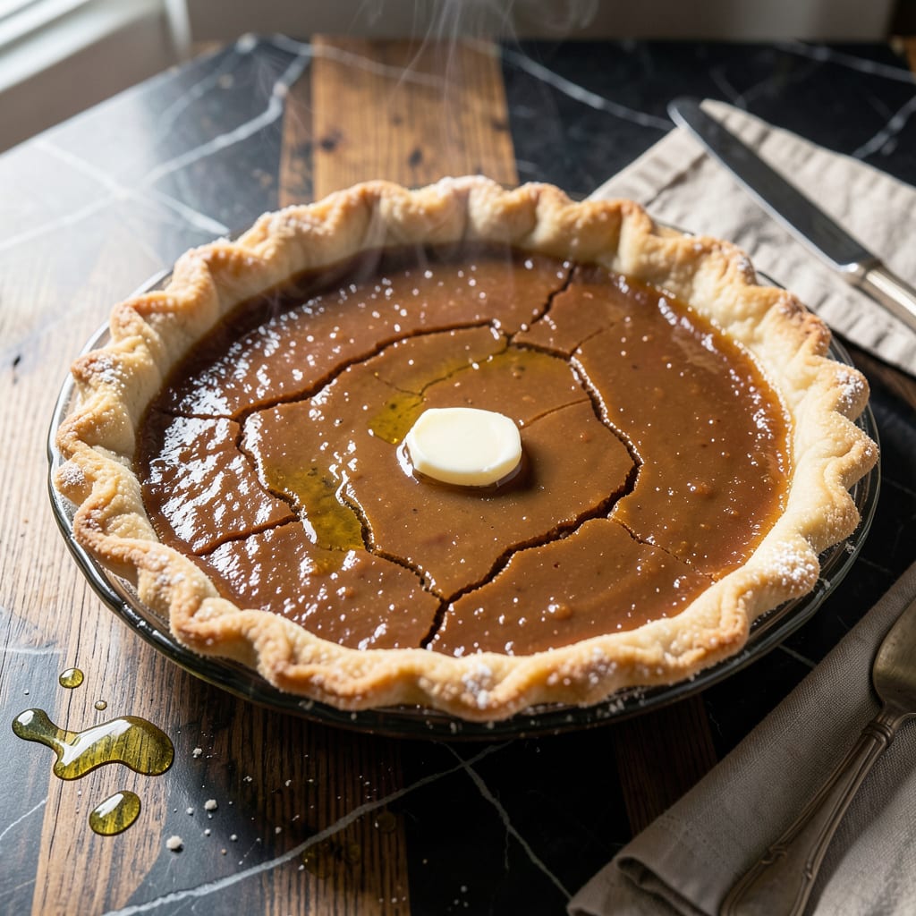 paula deen buttermilk pie recipe example with annotations