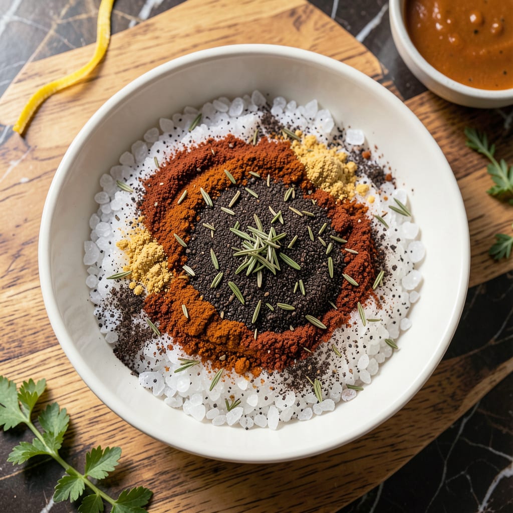 Paula Deen's Silly Salt Recipe: Zesty Seasoning Blend for Every Dish example with annotations
