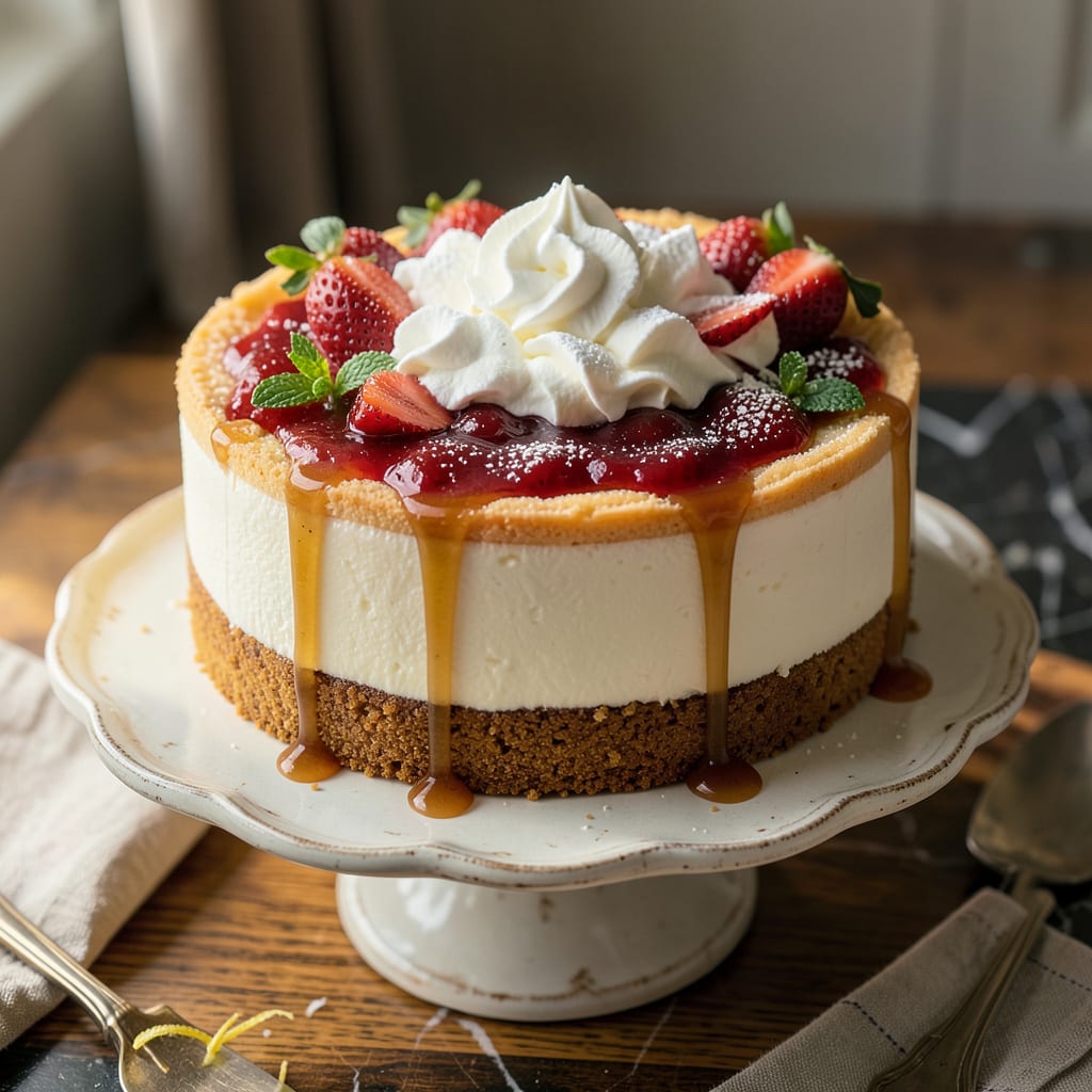 Visual representation of Philadelphia Cream Cheese Cheesecake Recipe on Box: Classic Steps and Tips