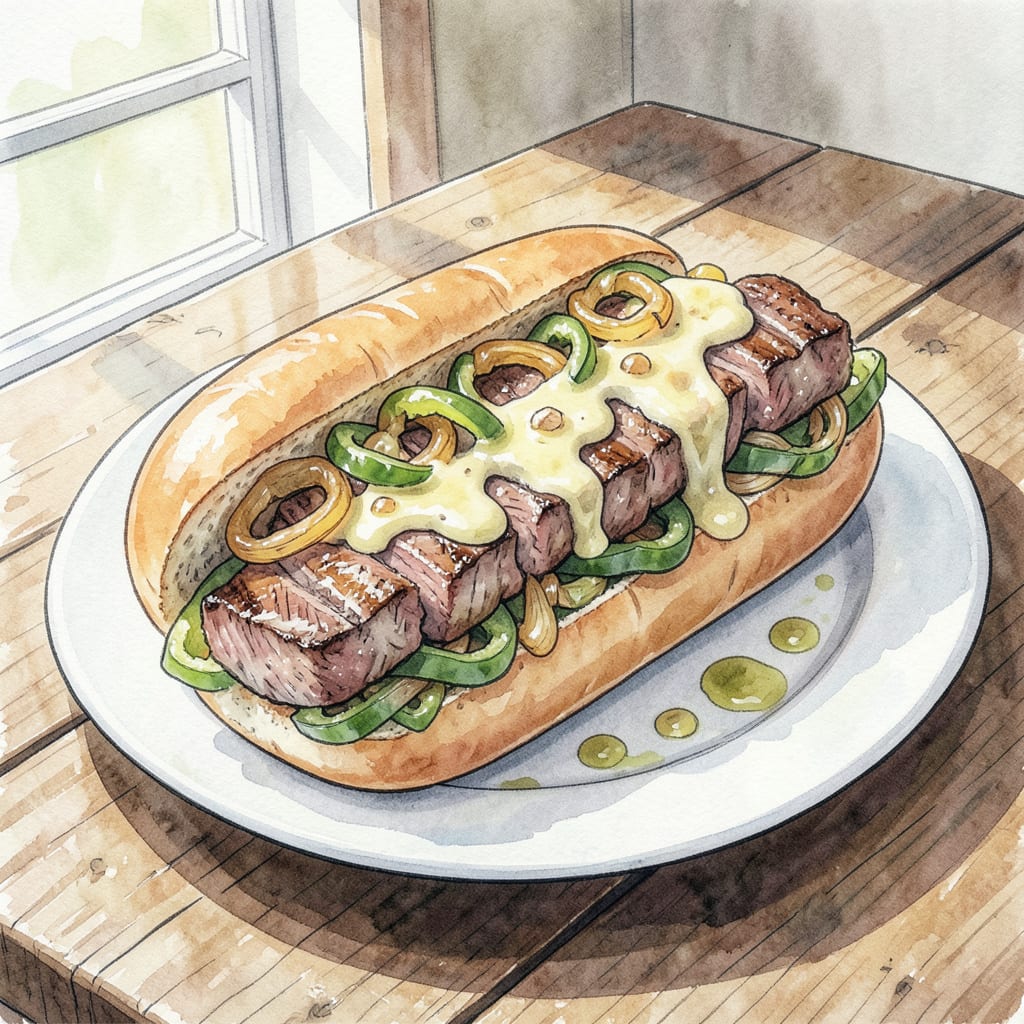 Comprehensive Philly Cheesesteak Recipe: Tender Steak & Melty Cheese in Minutes visual reference
