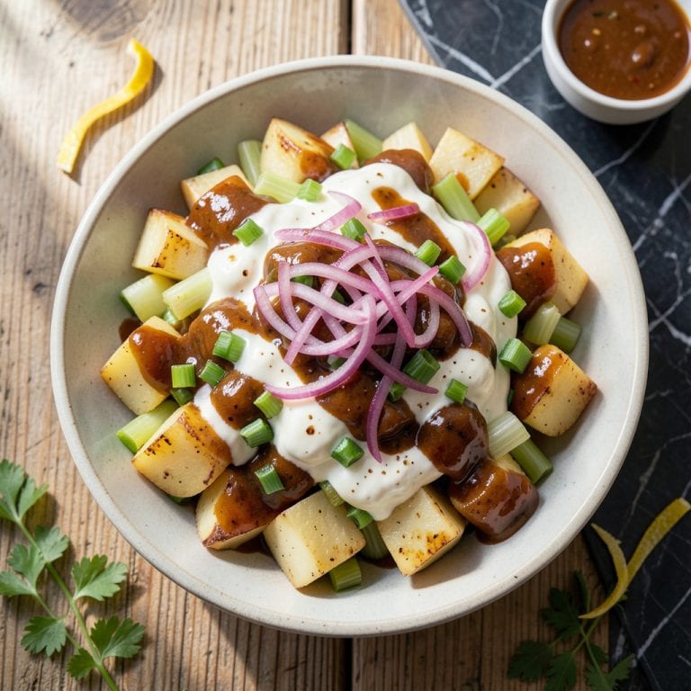 Complete phils bbq potato salad recipe overview image