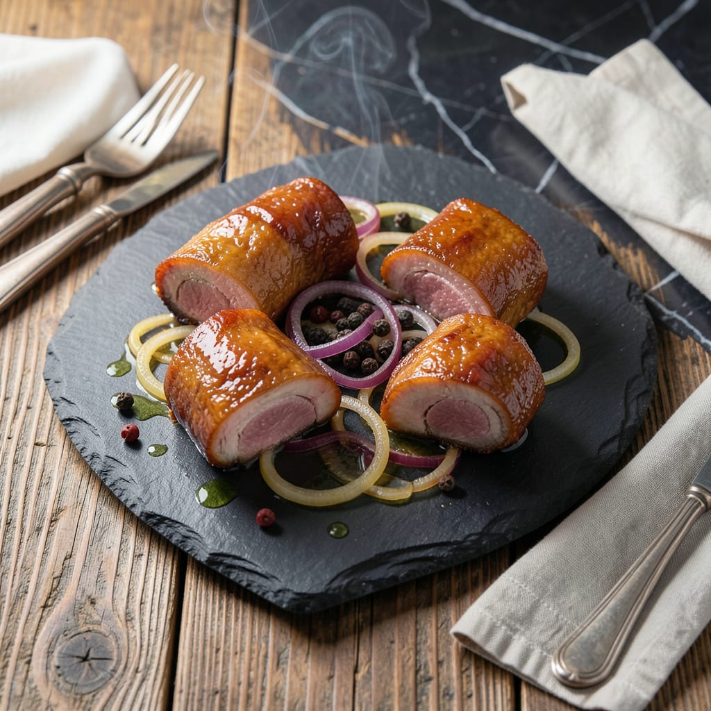 Visual representation of Pickled Pork Hocks Recipe: Brined and Smoked Southern Tradition