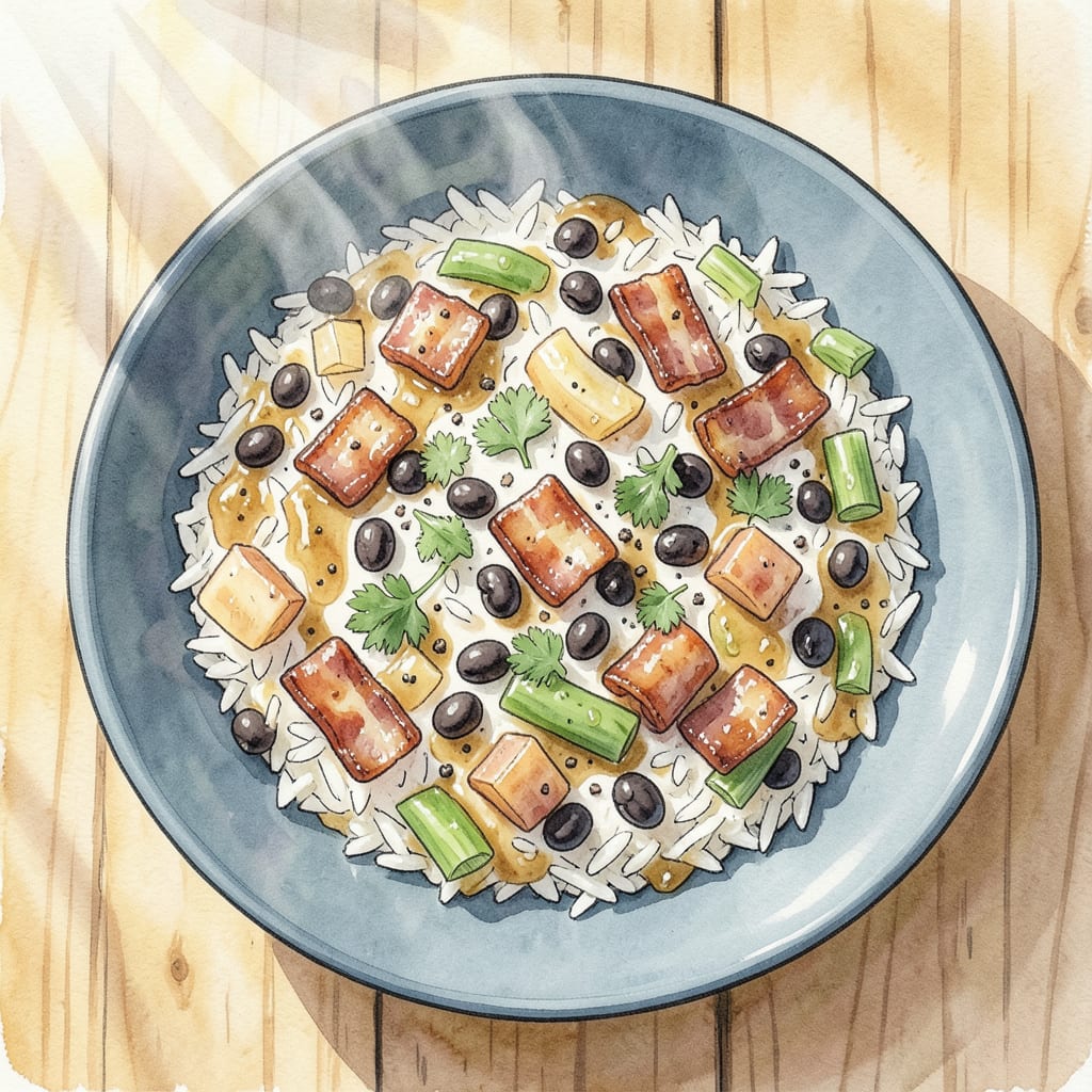 Visual representation of pioneer woman hoppin john recipe
