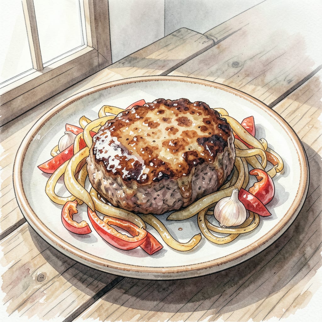 Visual representation of Pljeskavica Recipe: Balkan Style Grilled Meat Patties