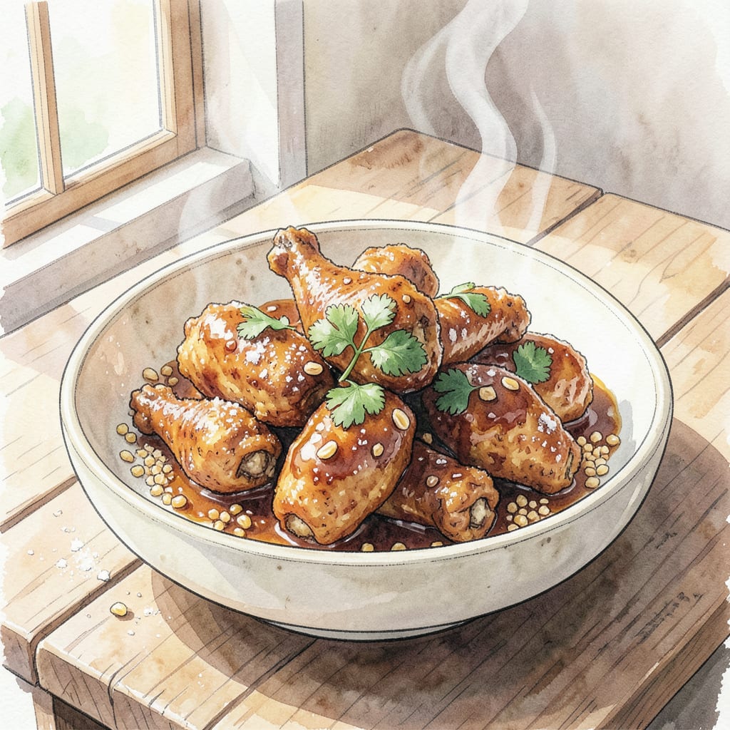 Pok Pok Wings BBQ Recipe: Spicy BBQ Wings That Rival Takeout illustration with key details