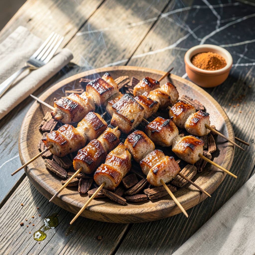 Comprehensive Pork BBQ On Stick Recipe: Smoky Grill Ready Skewers visual reference