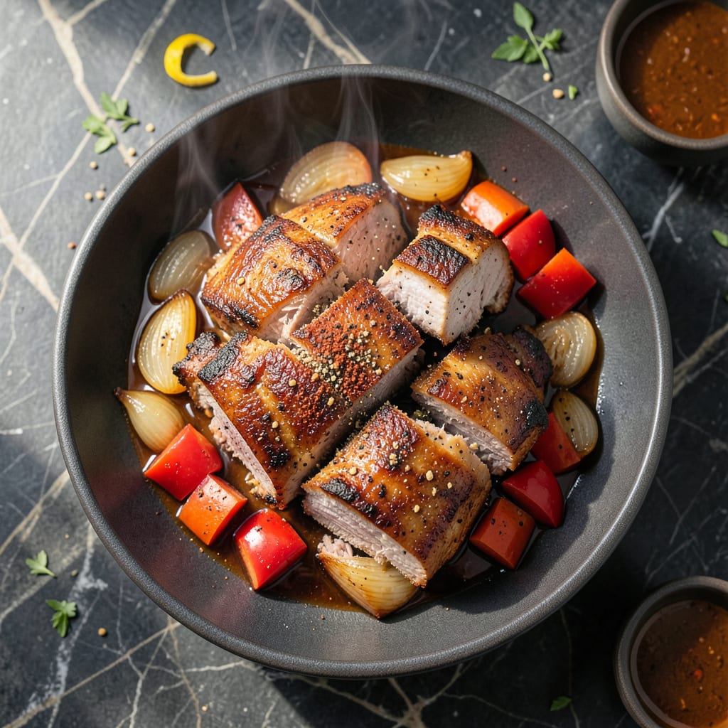 Visual representation of Pork Butt Pressure Cooker Recipe: Rapidly Tender with Smoky Depth