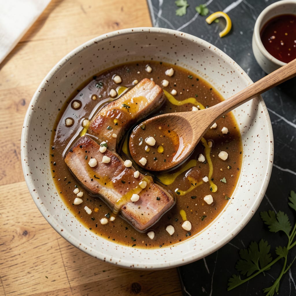 Pork Chops Marinade Recipe: Bold Flavor Infusion for Grilling Success example with annotations