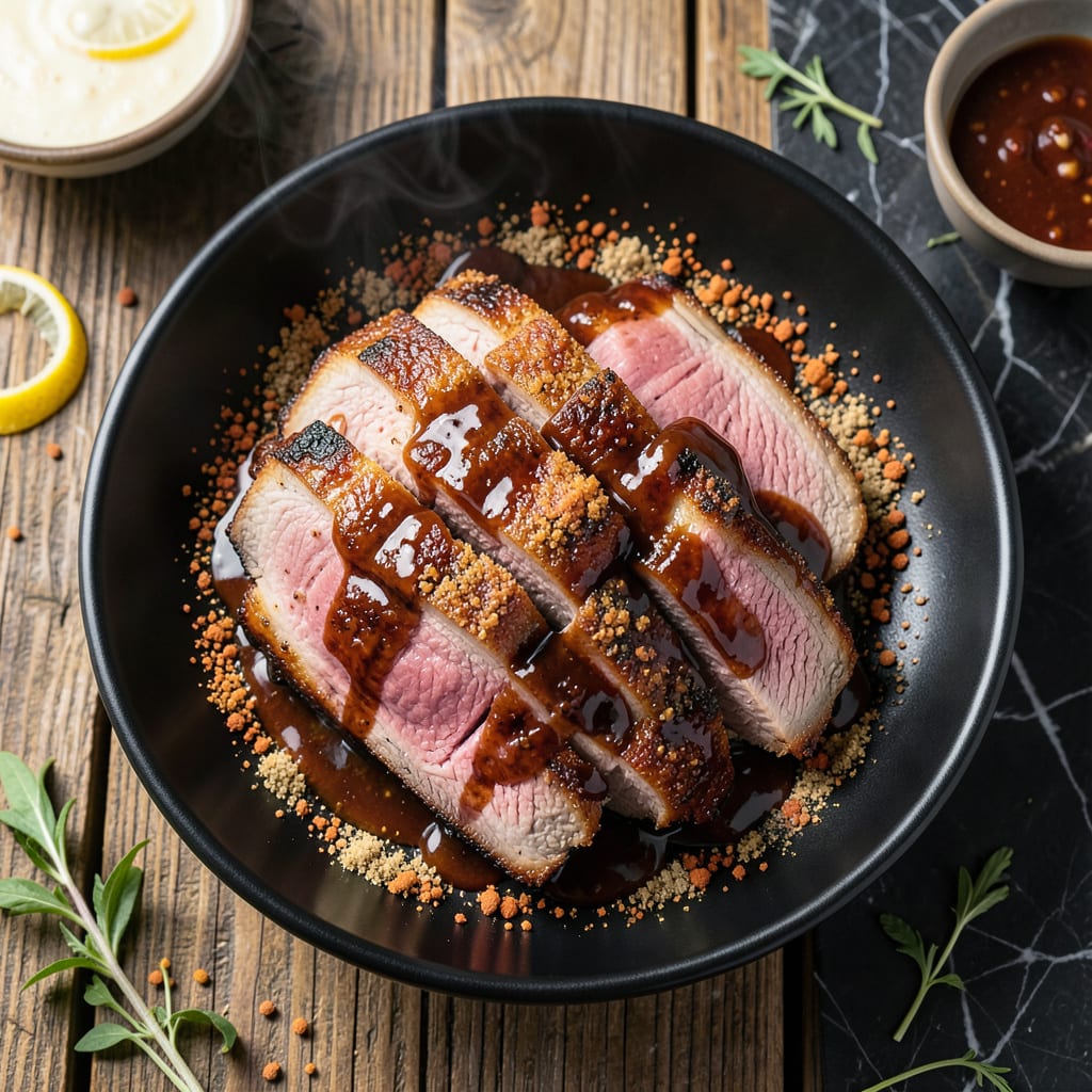 Pork Sirloin BBQ Recipe: Slow Grilled with Homemade Spice Rub detailed visual guide