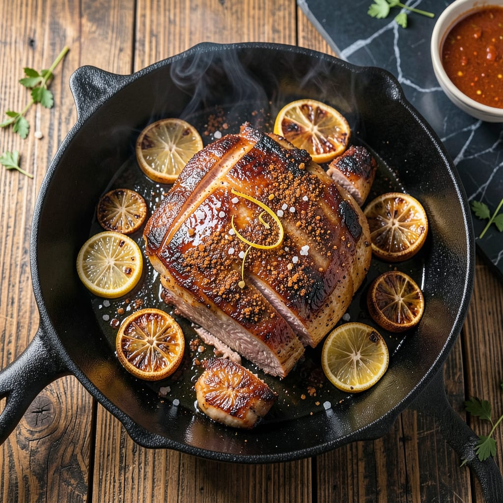 Complete Pork Sirloin Roast BBQ Recipe: Dry Rubbed and Slow Smoked to Perfection overview image