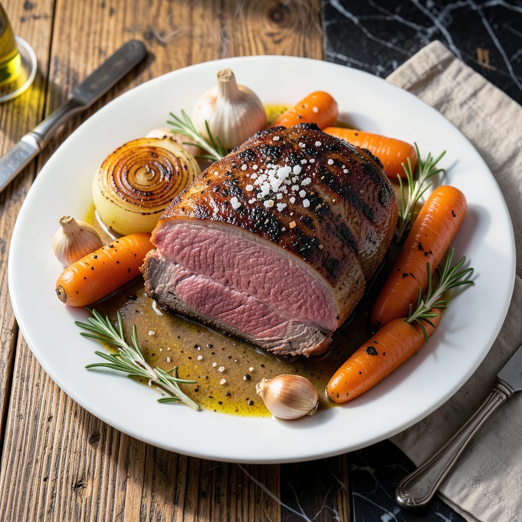 Visual representation of Prime Rib Crock Pot Recipe: Slow Cooked Sunday Roast Ease