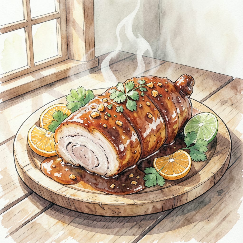 Puerto Rican Lechon BBQ Recipe: Slow Roasted Perfection detailed visual guide