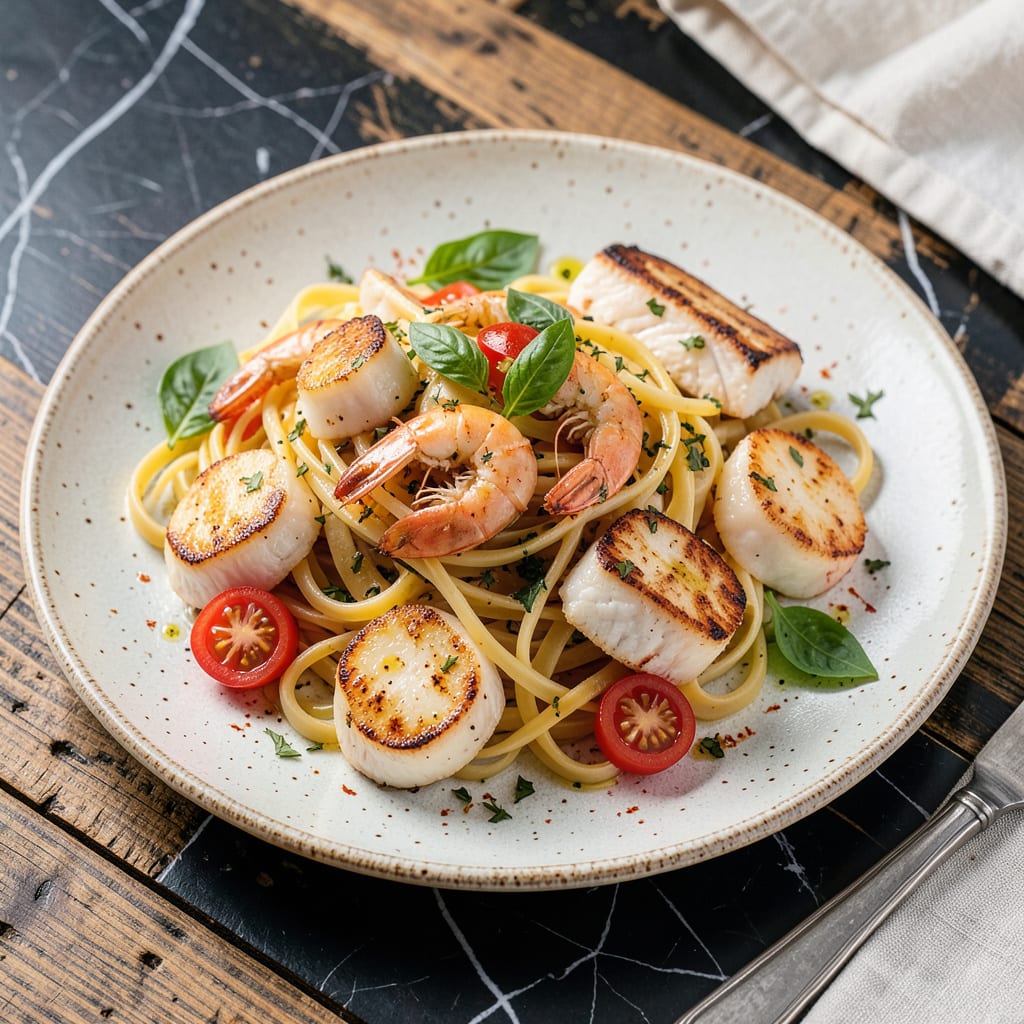 queensland pasta illustration with key details