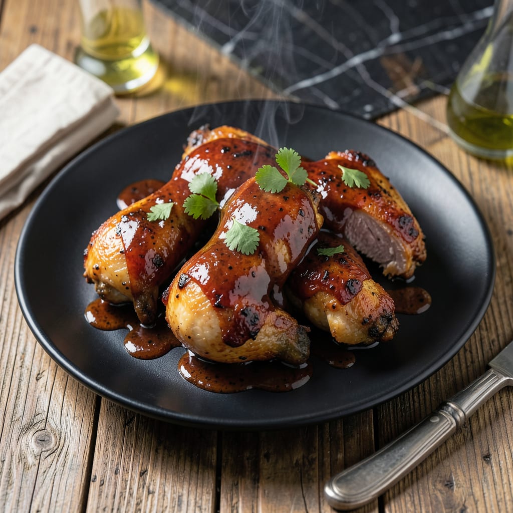 Quick BBQ Sauce Recipe for Chicken: Tangy Molasses Glaze with Bold Smokiness detailed visual guide