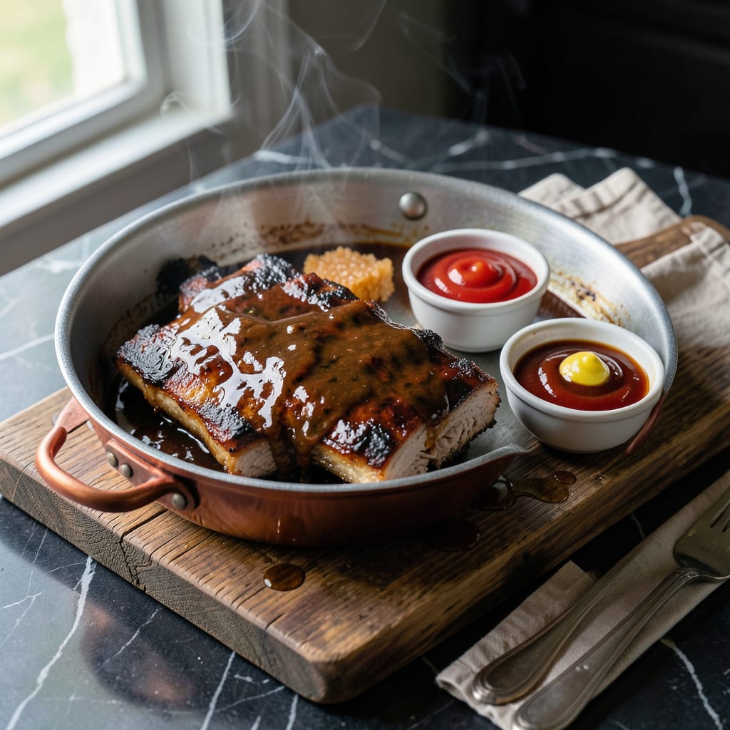 Complete Quick BBQ Sauce Recipe for Ribs: Tangy Molasses Kick with Bold Smokiness overview image