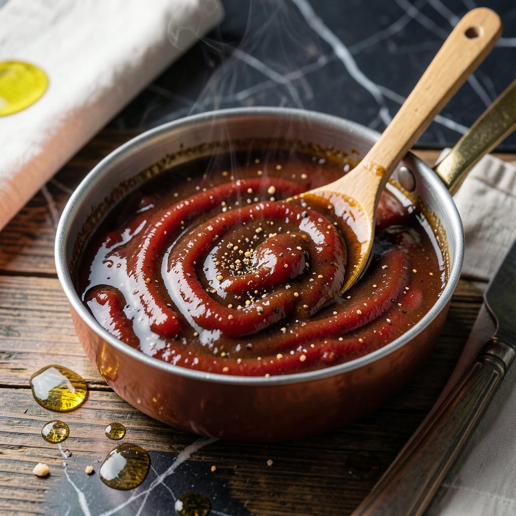 Comprehensive quick sweet bbq sauce recipe visual reference