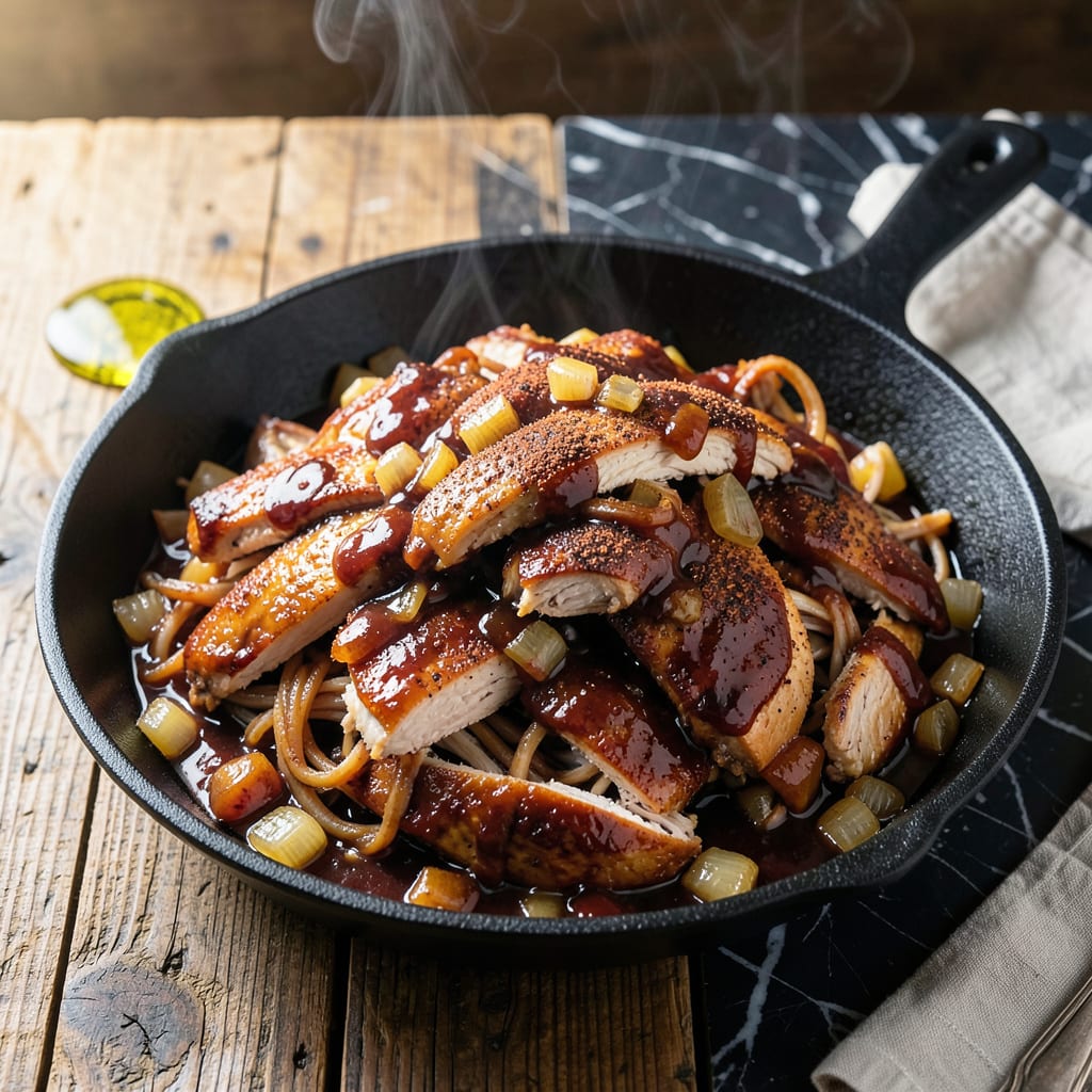 Comprehensive Recipe For BBQ Pulled Chicken In Crock Pot: Set It And Forget It Smoky Sweetness visual reference