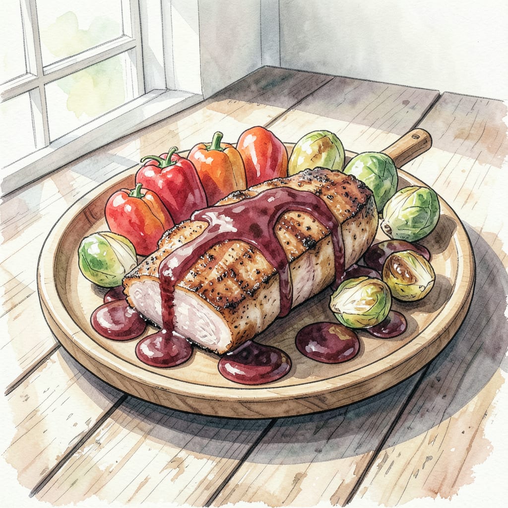 Comprehensive recipe for bourbon barbecue sauce visual reference