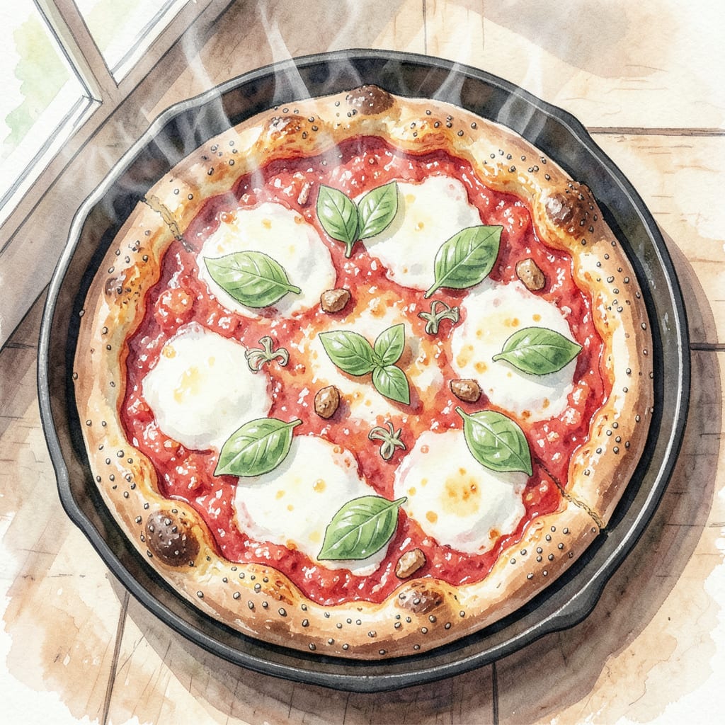 Recipe for Deep Dish Pizza: Thick Crust and Hearty Toppings detailed visual guide