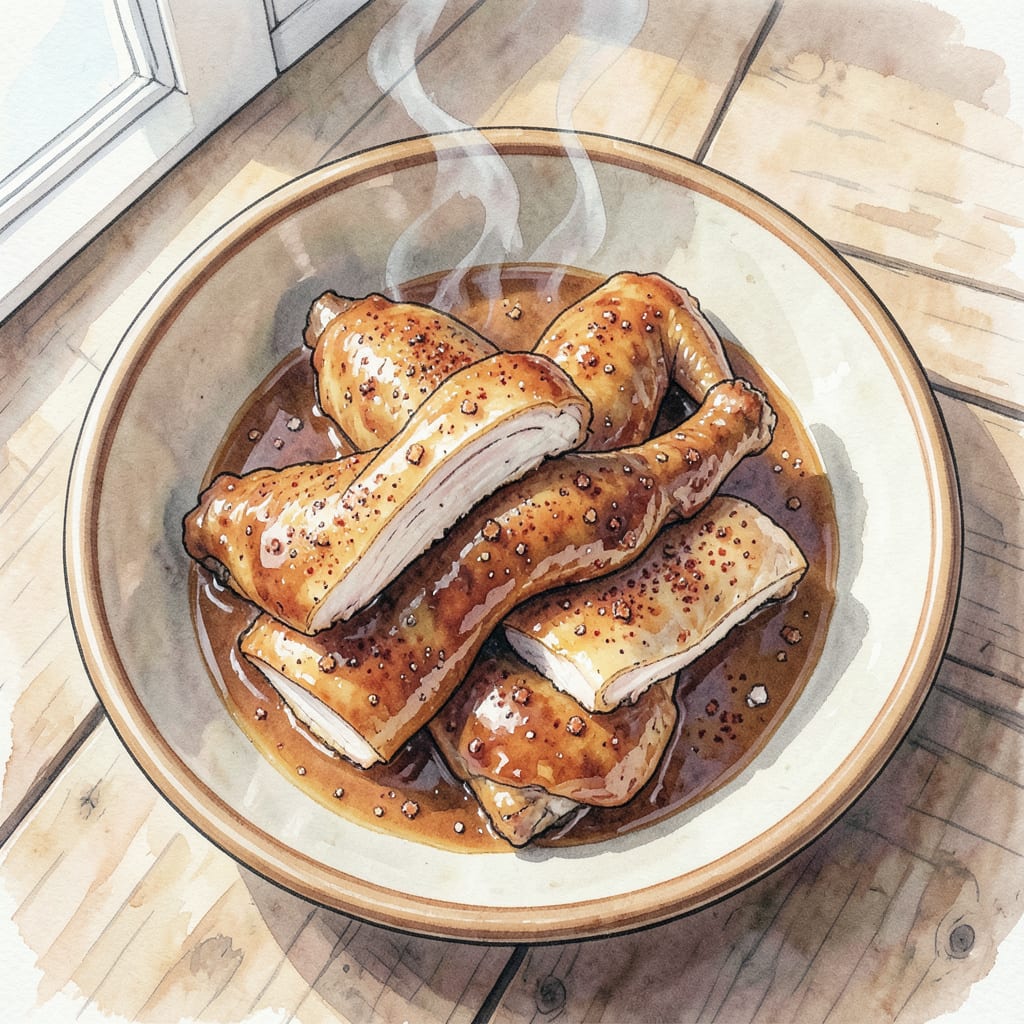 Recipe for Smoked Turkey Wings: Fall Off The Bone Tender illustration with key details