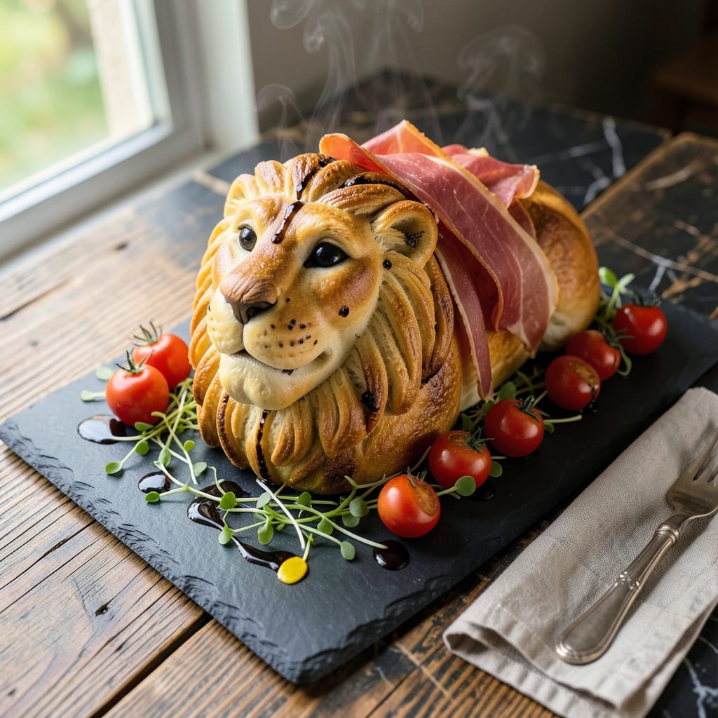 Comprehensive recipe lion visual reference
