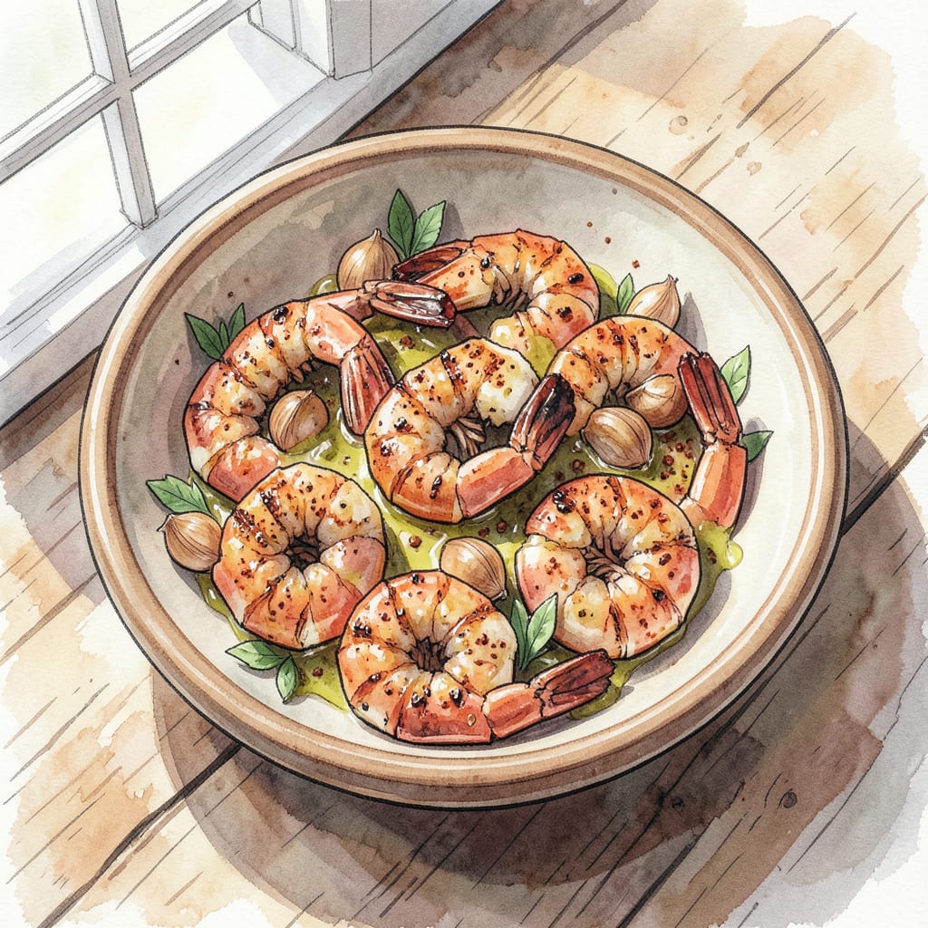 Redrock Grilled Shrimp Longhorn Recipe: Spicy Cajun Flavor in Every Bite example with annotations