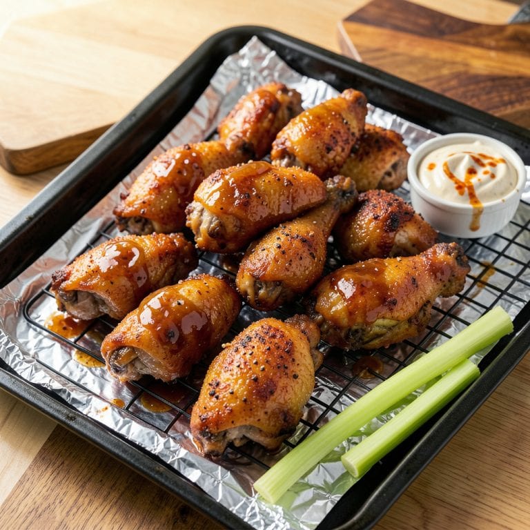 Comprehensive reheat wings in the oven visual reference