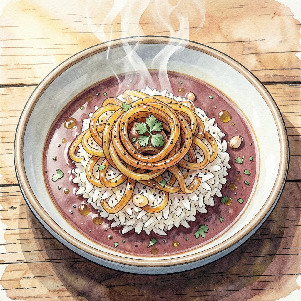 rice french onion soup beef consomme recipe detailed visual guide