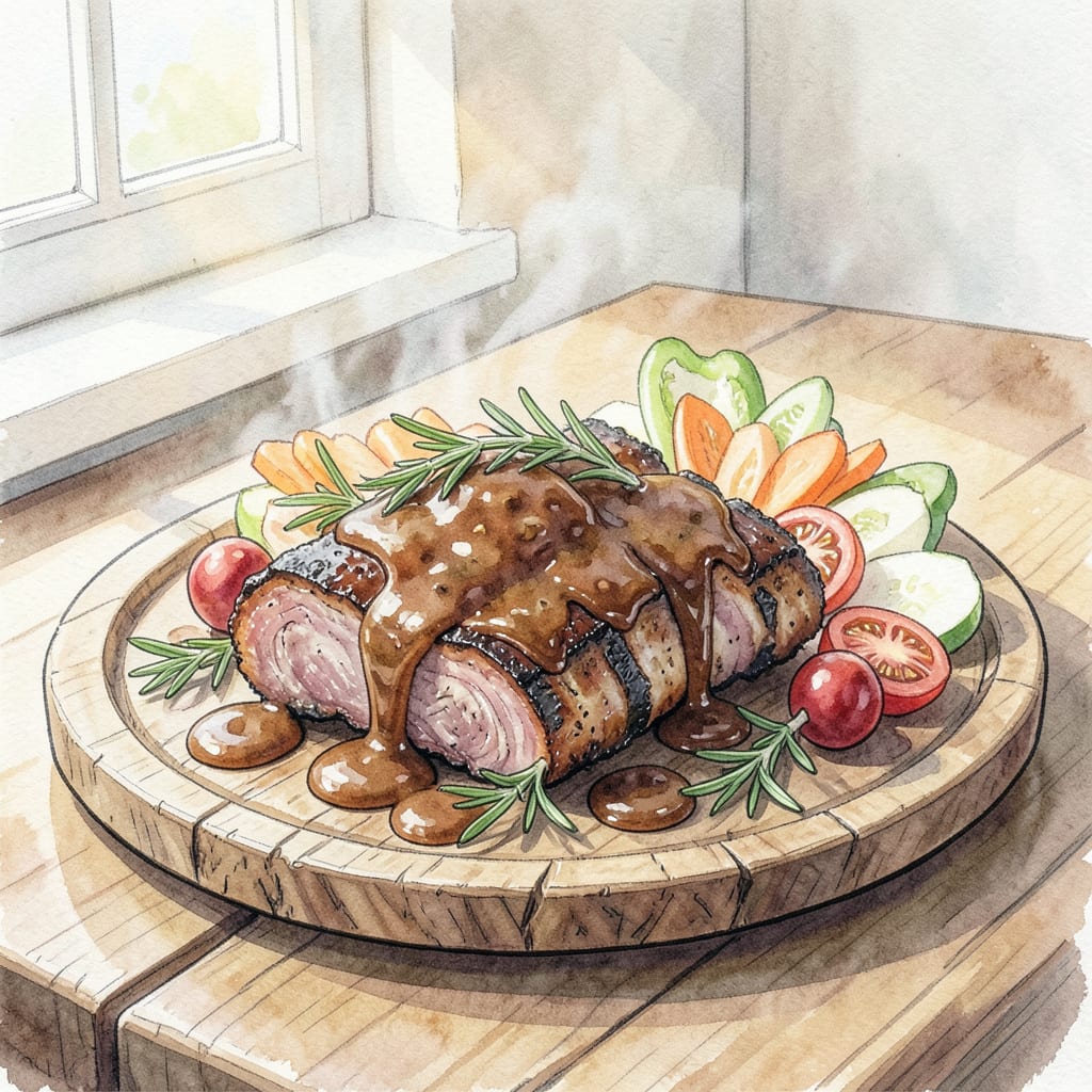 Root Beer BBQ Sauce Recipe: Sweet and Smoky Twist on Classic BBQ illustration with key details